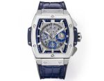 Hublot SPIRIT OF BIG BANG Silver Resin with diamond diameter 45mm Watch